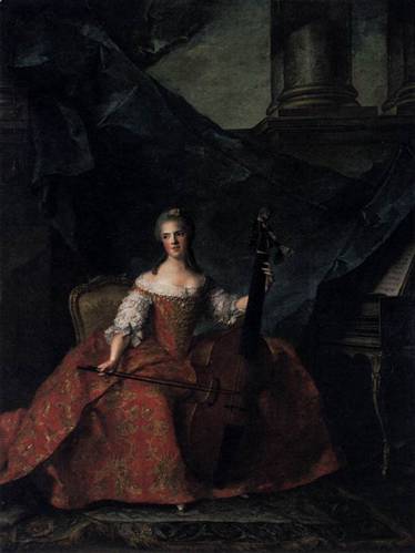 Madame Anne Henriette 1754  Jean-Marc Nattier 1685-1766  Musee National du Chateau et des Trianons Versailles